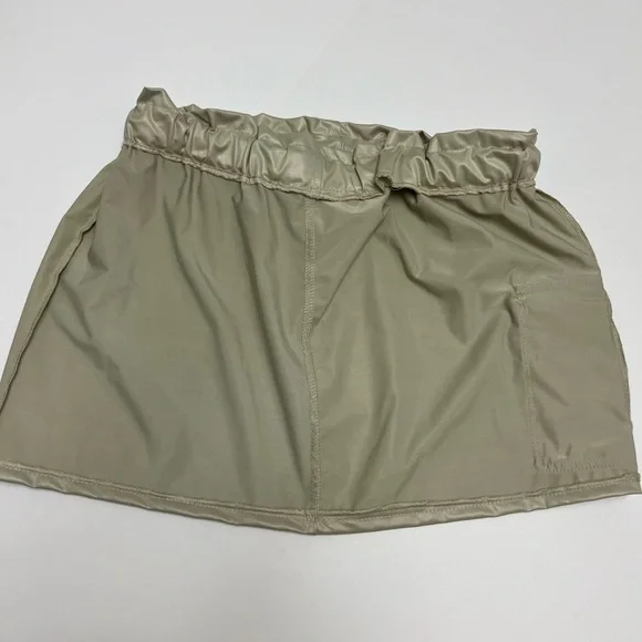 NWT ⚜️ Just Polly NY Forever 21 Toggle Drawstring Mini Skirt size L - Picture 9 of 15